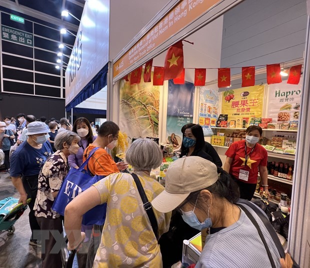 Hội chợ thực phẩm Hongkong: Đặc sản Việt &quot;hút&quot; thực khách | Ẩm thực | Vietnam+ (VietnamPlus)
