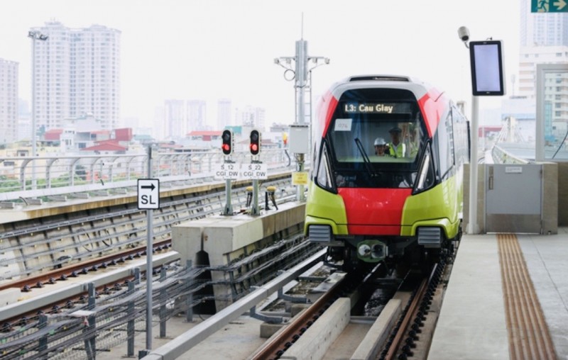 Dự án đường sắt Nhổn - ga Hà Nội hoàn thành 7/8 giai đoạn của quá trình thử nghiệm
