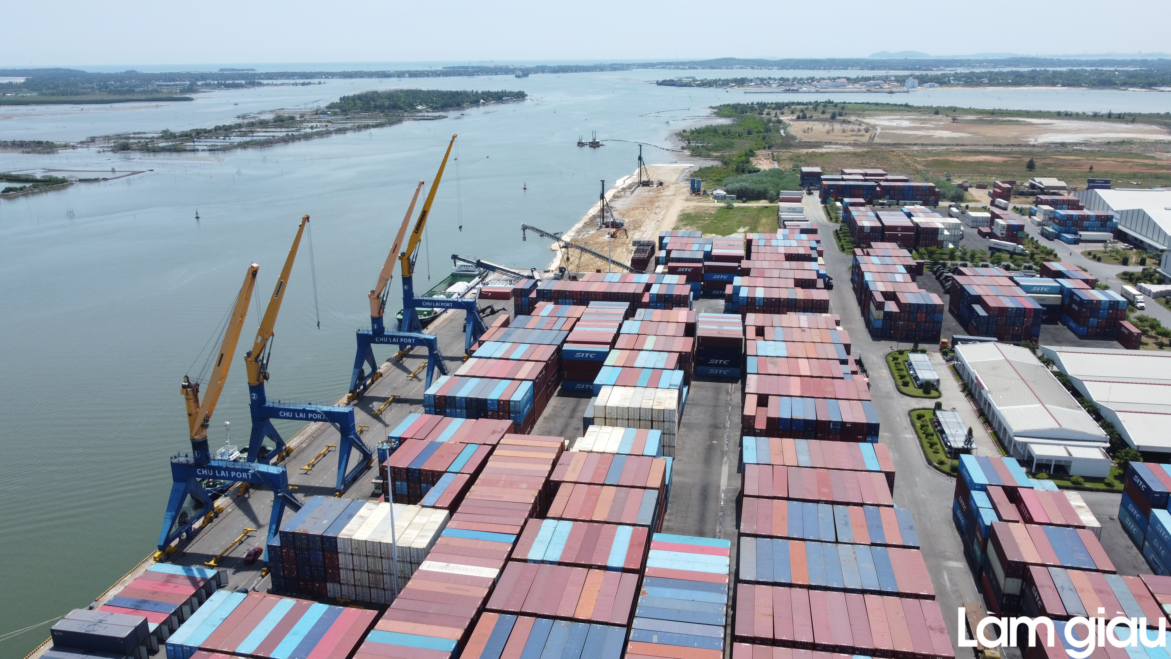 Quảng Nam: Toàn cảnh Khu cảng, logistics và phi thuế quan Chu Lai   Trường Hải sẽ mở rộng quy hoạch