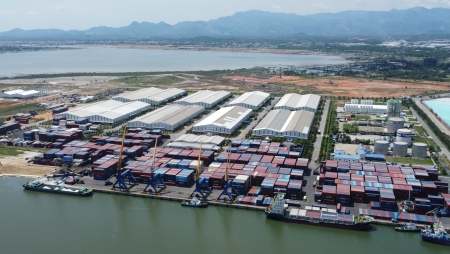 Quảng Nam: Toàn cảnh Khu cảng, logistics và phi thuế quan Chu Lai - Trường Hải mở rộng