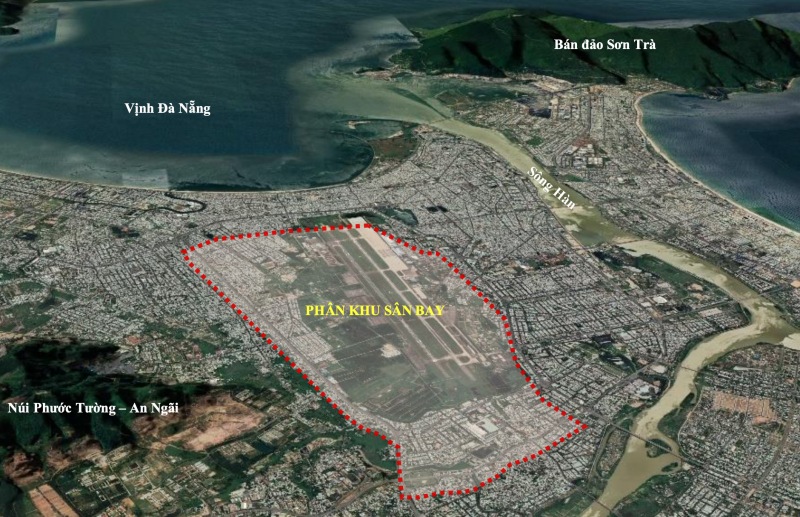 Đà Nẵng: Lấy ý kiến đồ án quy hoạch phân khu Sân bay hơn 1.326 ha