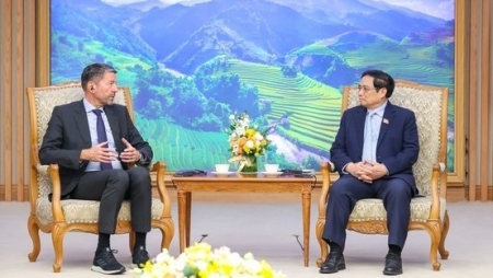 Thủ tướng Phạm Minh Chính tiếp Tổng giám đốc Tập đoàn Adidas