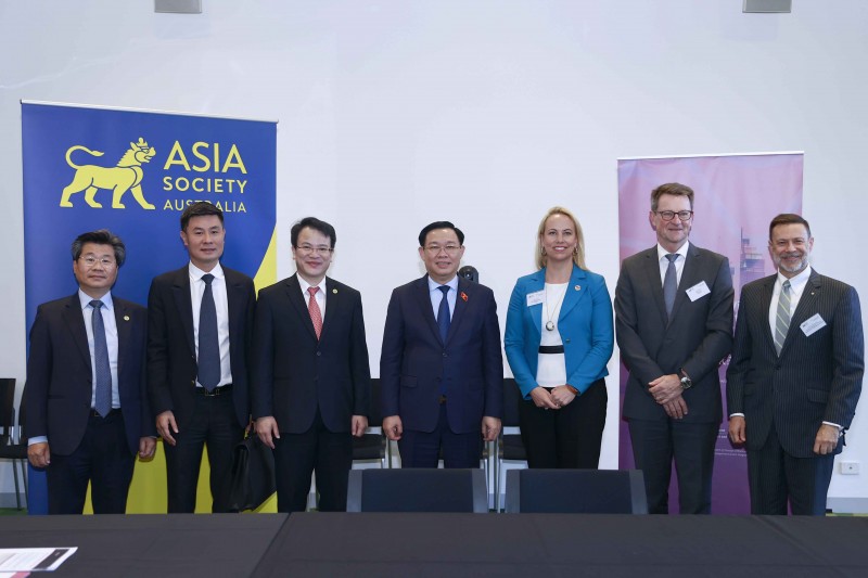 Chủ tịch Quốc hội tiếp lãnh đạo Asia Society và các doanh nghiệp Australia