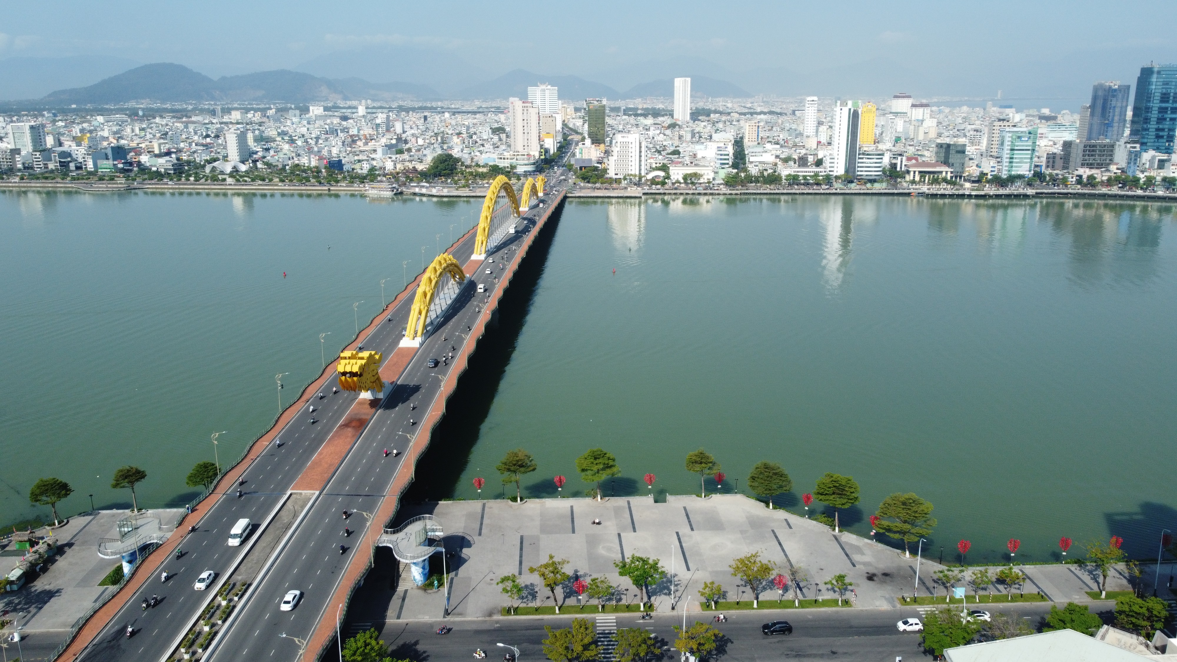 Toàn cảnh khu vực quy hoạch phân khu Ven sông Hàn và bờ Đông ở Đà Nẵng