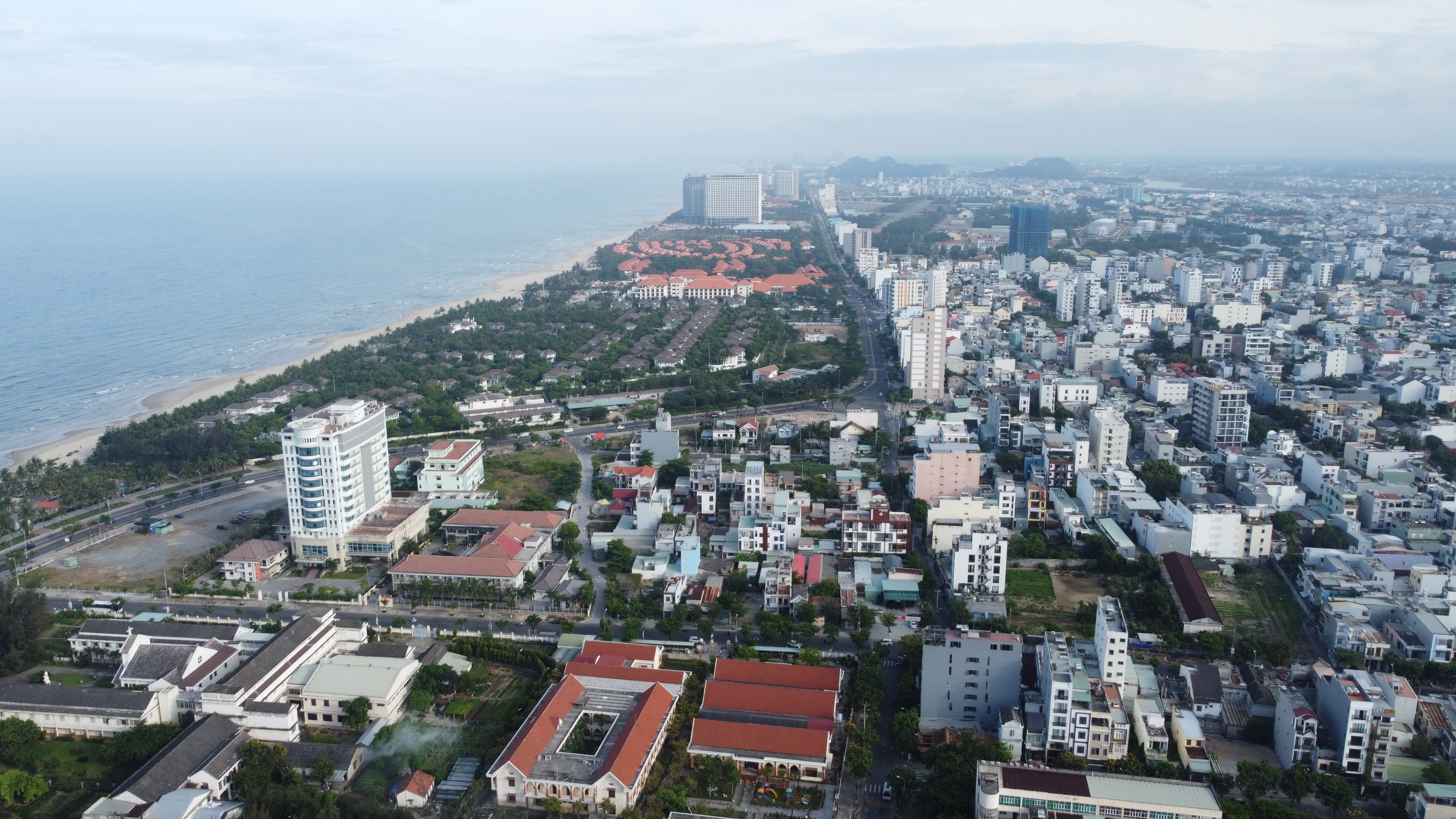 Toàn cảnh khu vực quy hoạch phân khu Ven sông Hàn và bờ Đông ở Đà Nẵng
