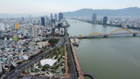 Toàn cảnh khu vực Đà Nẵng quy hoạch phân khu Ven sông Hàn và bờ Đông