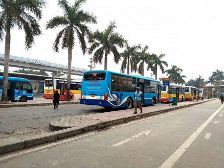 Vận tải hành khách công cộng Thủ đô sẵn sàng phục vụ người dân dịp Tết Nguyên đán