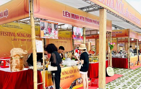 Hàng nghìn mặt hàng nông sản được quảng bá tại “Festival nông sản Hà Nội” lần 2