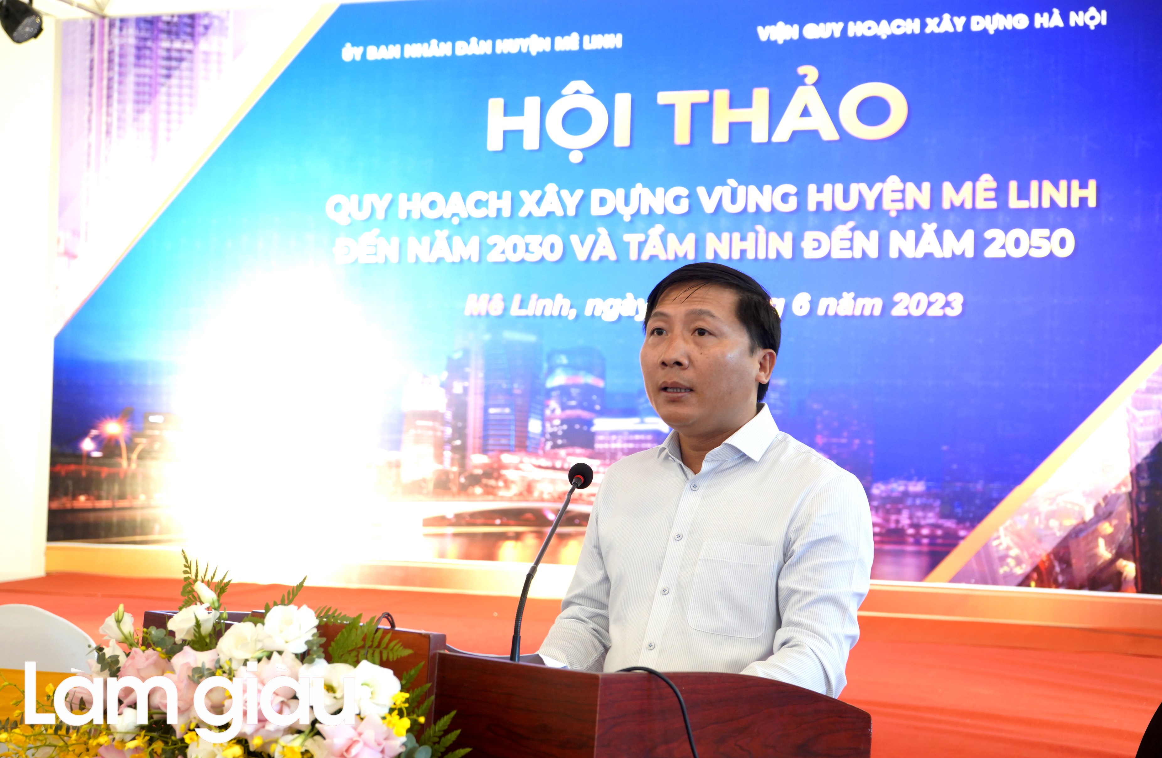 Huyện Mê Linh tổ chức hội thảo lấy ý kiến về Quy hoạch xây dựng vùng