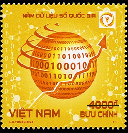 Bộ Thông tin và Truyền thông phát hành bộ tem “Năm dữ liệu số quốc gia”