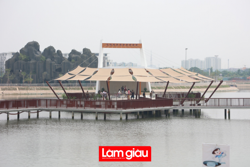 Cận cảnh công viên hiện đại nhất quận Long Biên trong tương lai