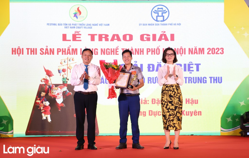 56 sản phẩm đạt giải tại Hội thi sản phẩm làng nghề thành phố Hà Nội