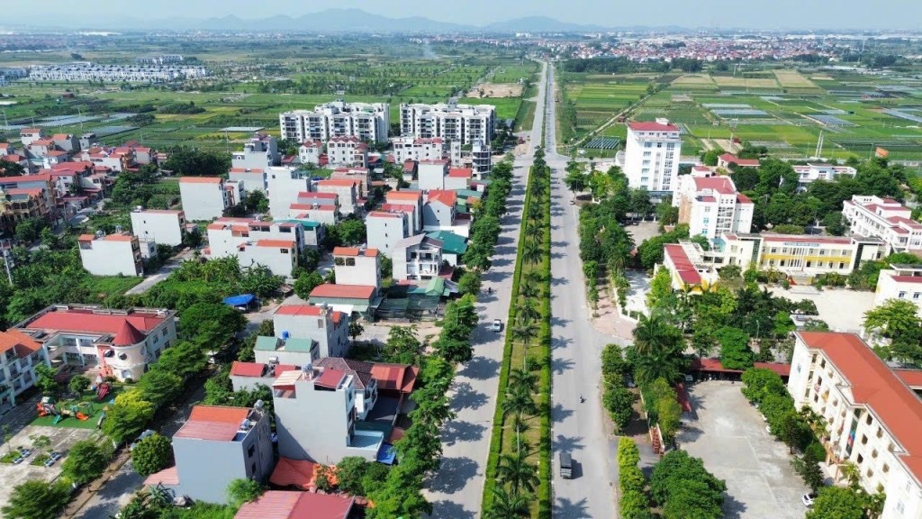 Huyện Mê Linh chuẩn bị đấu giá 39 thửa đất tại xã Tam Đồng
