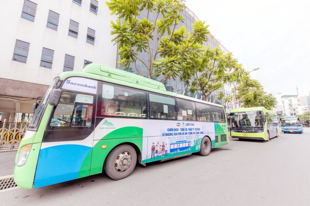 Hà Nội nỗ lực xanh hóa mạng lưới xe buýt