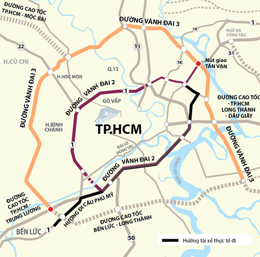 Thiếu vật liệu xây dựng dự án đường vành đai 3 TP.HCM