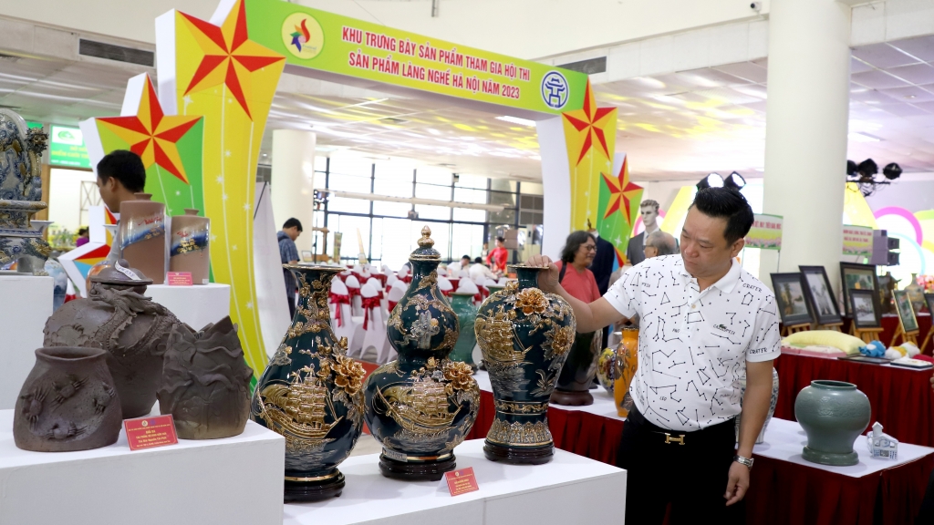 Tiếp tục tổ chức Hội thi sản phẩm làng nghề thành phố Hà Nội