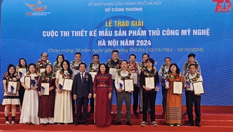 90 tác phẩm đoạt giải Thiết kế mẫu sản phẩm thủ công mỹ nghệ năm 2024