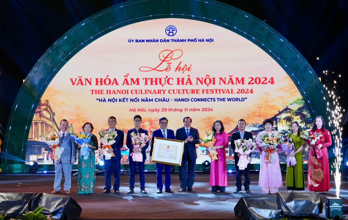 Chính thức khai mạc Lễ hội văn hóa ẩm thực Hà Nội năm 2024