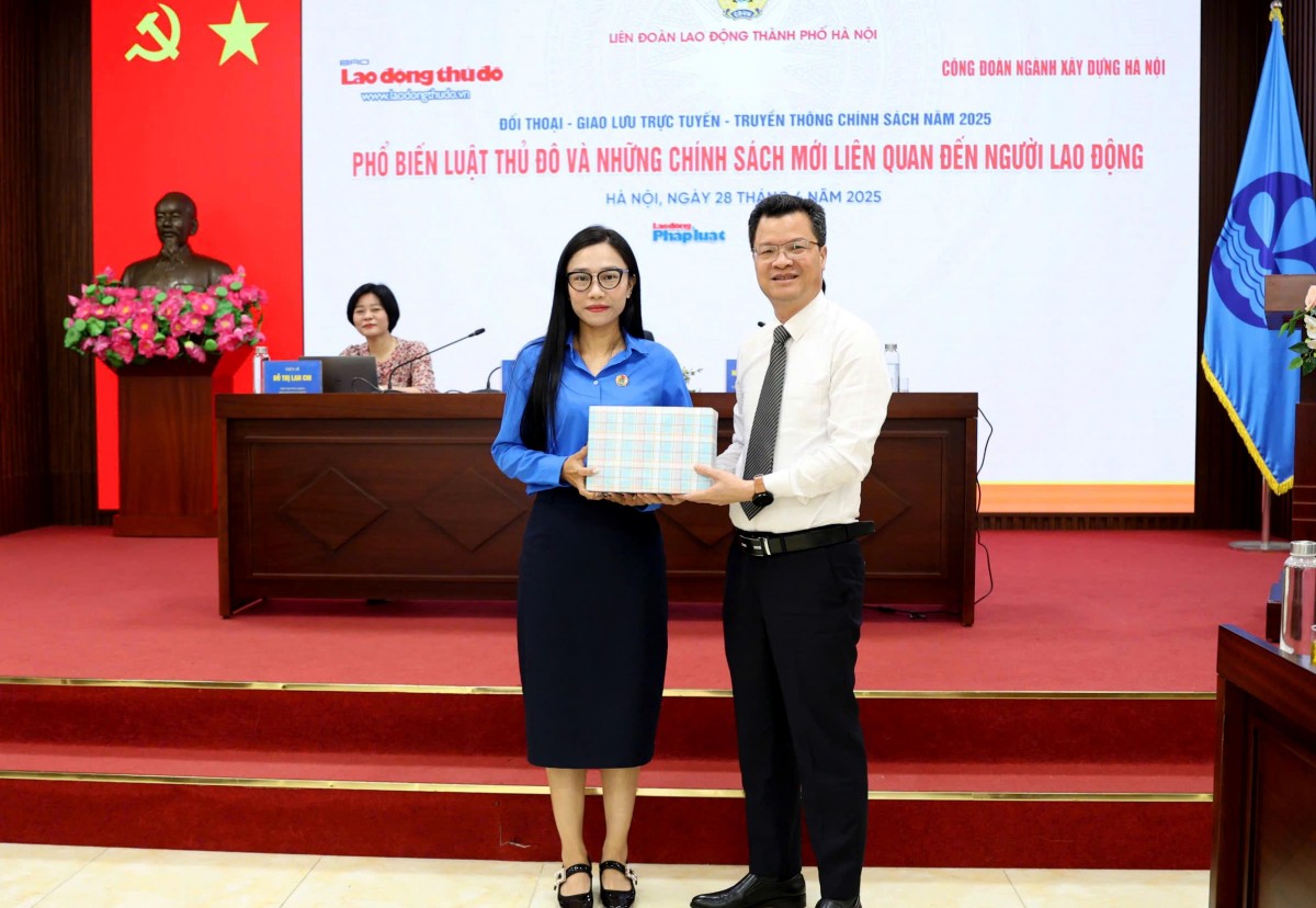 TRỰC TUYẾN: Phổ biến Luật Thủ đô và những chính sách mới liên quan đến người lao động