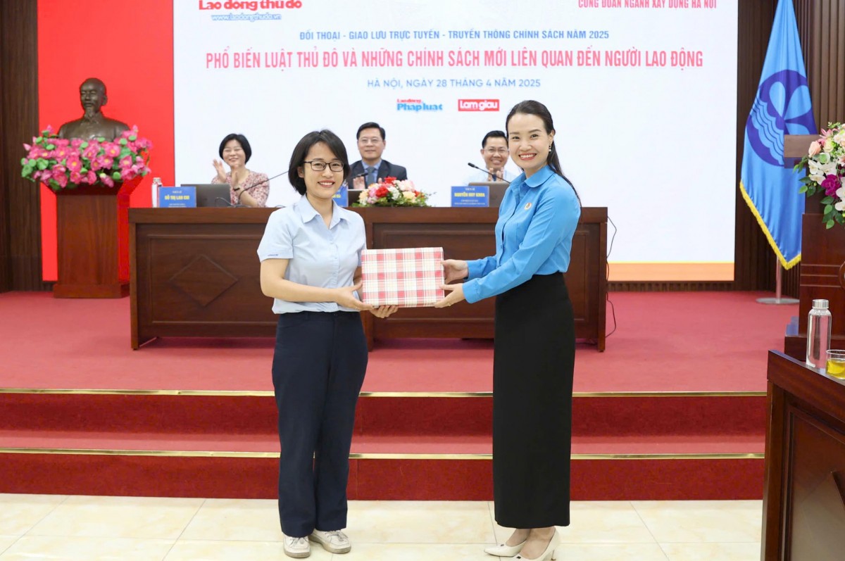 TRỰC TUYẾN: Phổ biến Luật Thủ đô và những chính sách mới liên quan đến người lao động