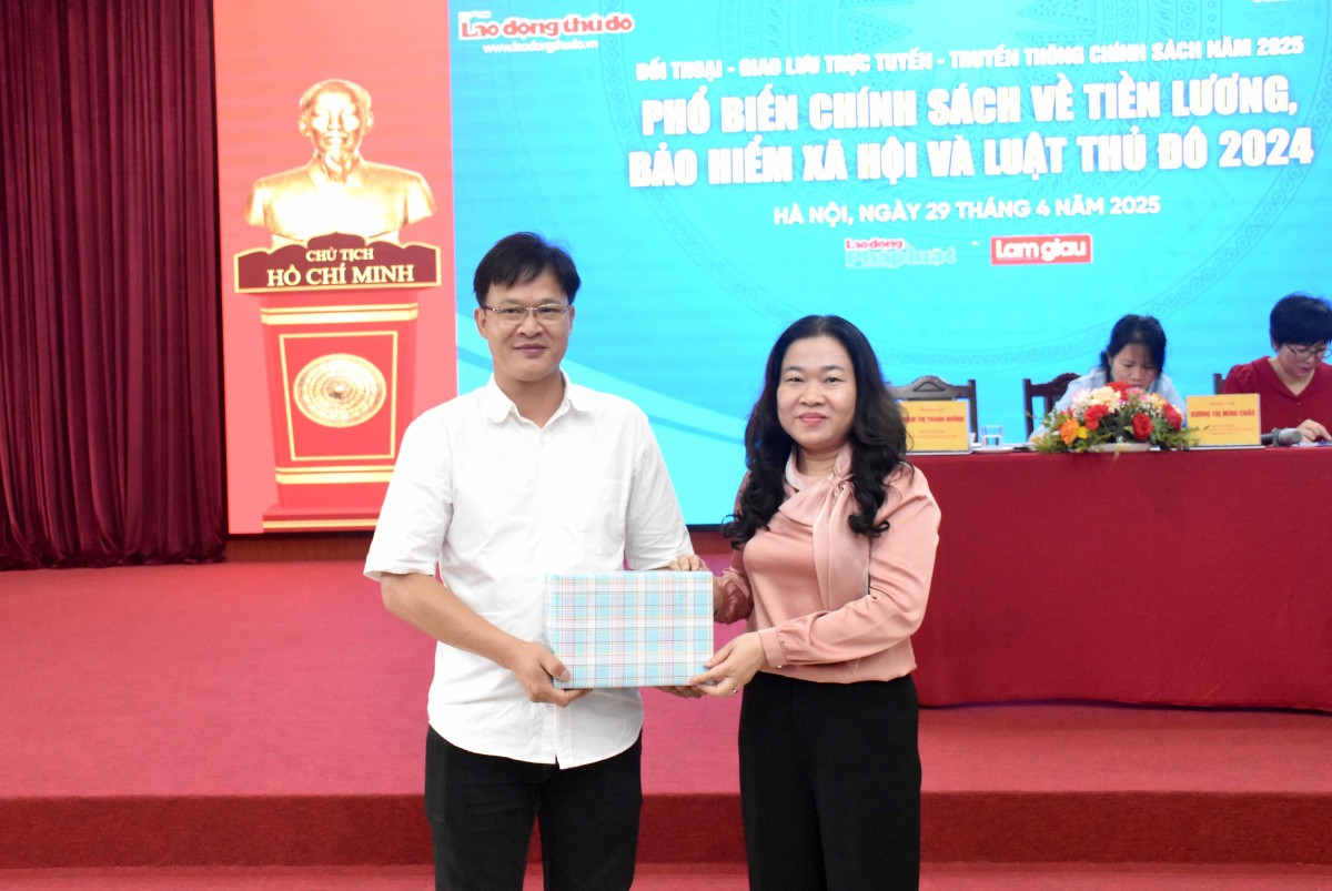 TRỰC TUYẾN: Phổ biến chính sách về tiền lương, bảo hiểm xã hội và Luật Thủ đô 2024