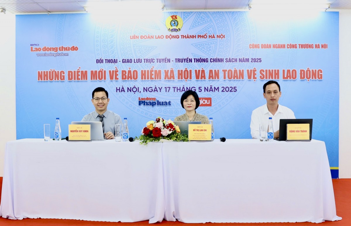 TRỰC TUYẾN: Những điểm mới về bảo hiểm xã hội và an toàn vệ sinh lao động