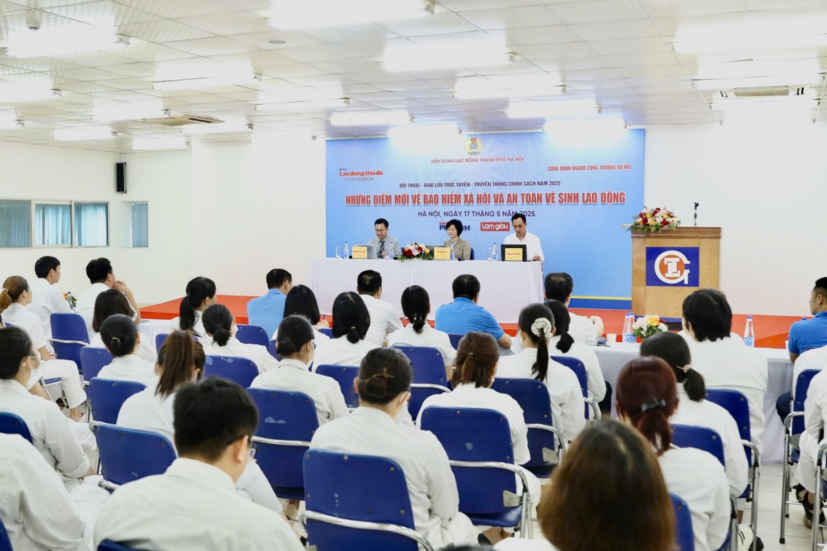 TRỰC TUYẾN: Những điểm mới về bảo hiểm xã hội và an toàn vệ sinh lao động