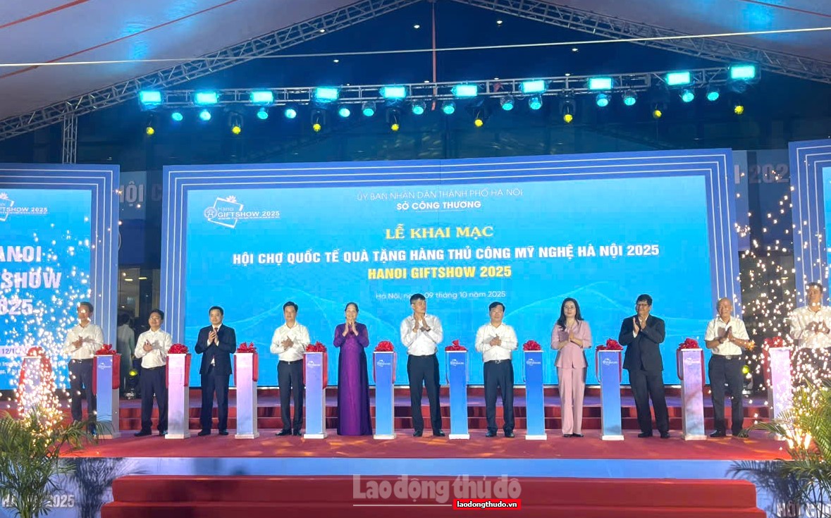 Hanoi Giftshow 2025: Kết nối tinh hoa - Lan tỏa sáng tạo
