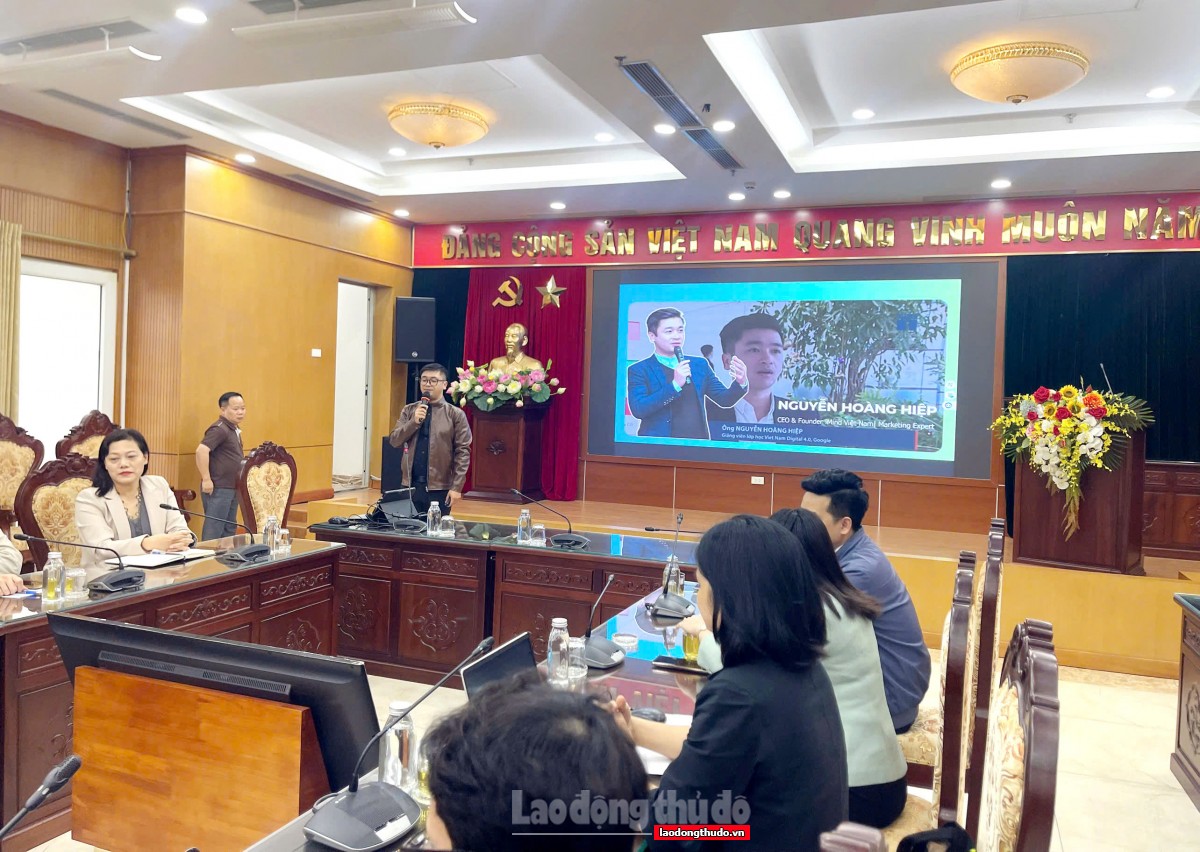 Công đoàn phường Hai Bà Trưng nâng cao kỹ năng số cho cán bộ, đoàn viên, người lao động