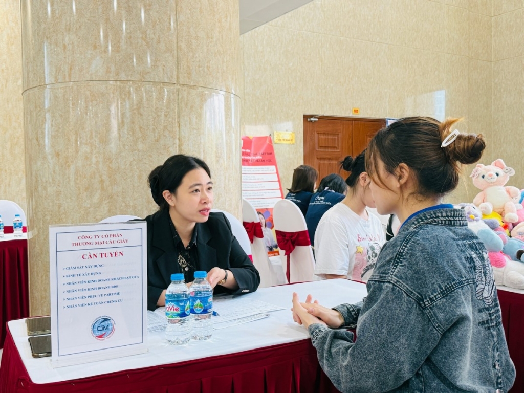 Cơ hội kết nối doanh nghiệp và lao động trẻ