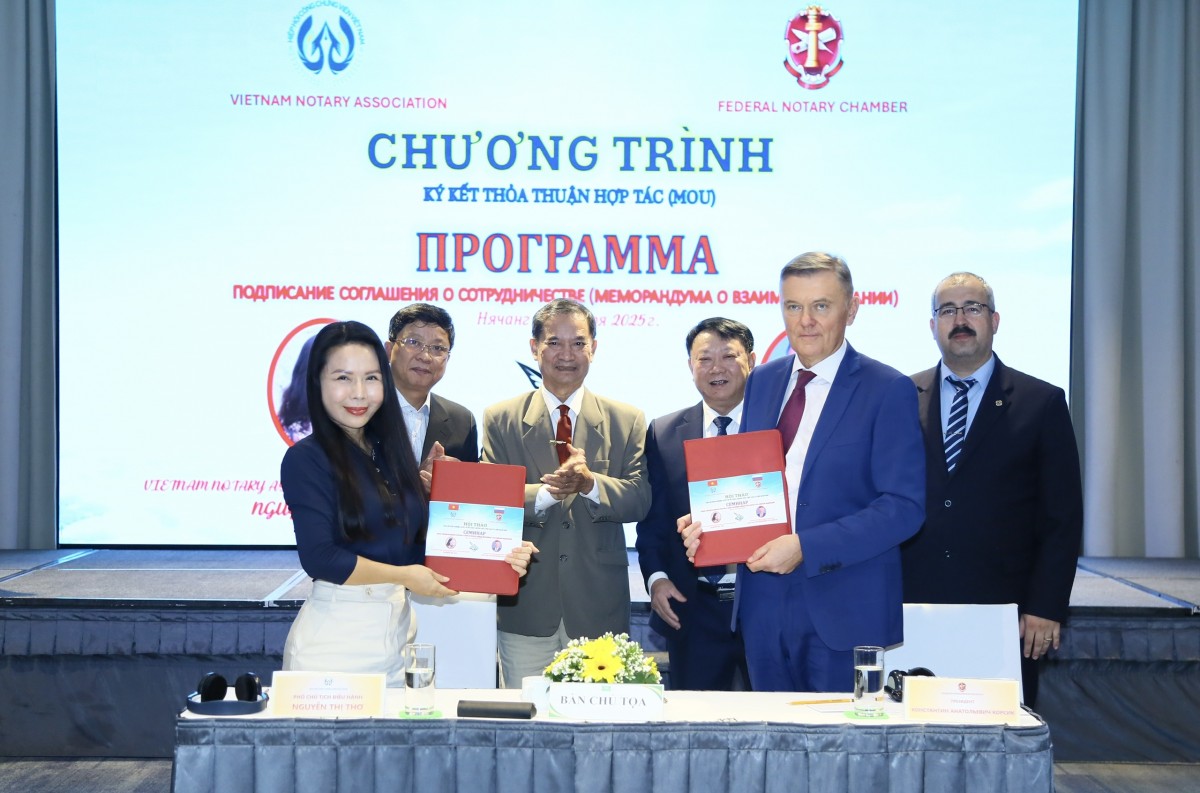 Thúc đẩy chuyển đổi số trong hoạt động công chứng, nâng cao hiệu quả phục vụ người dân và doanh nghiệp