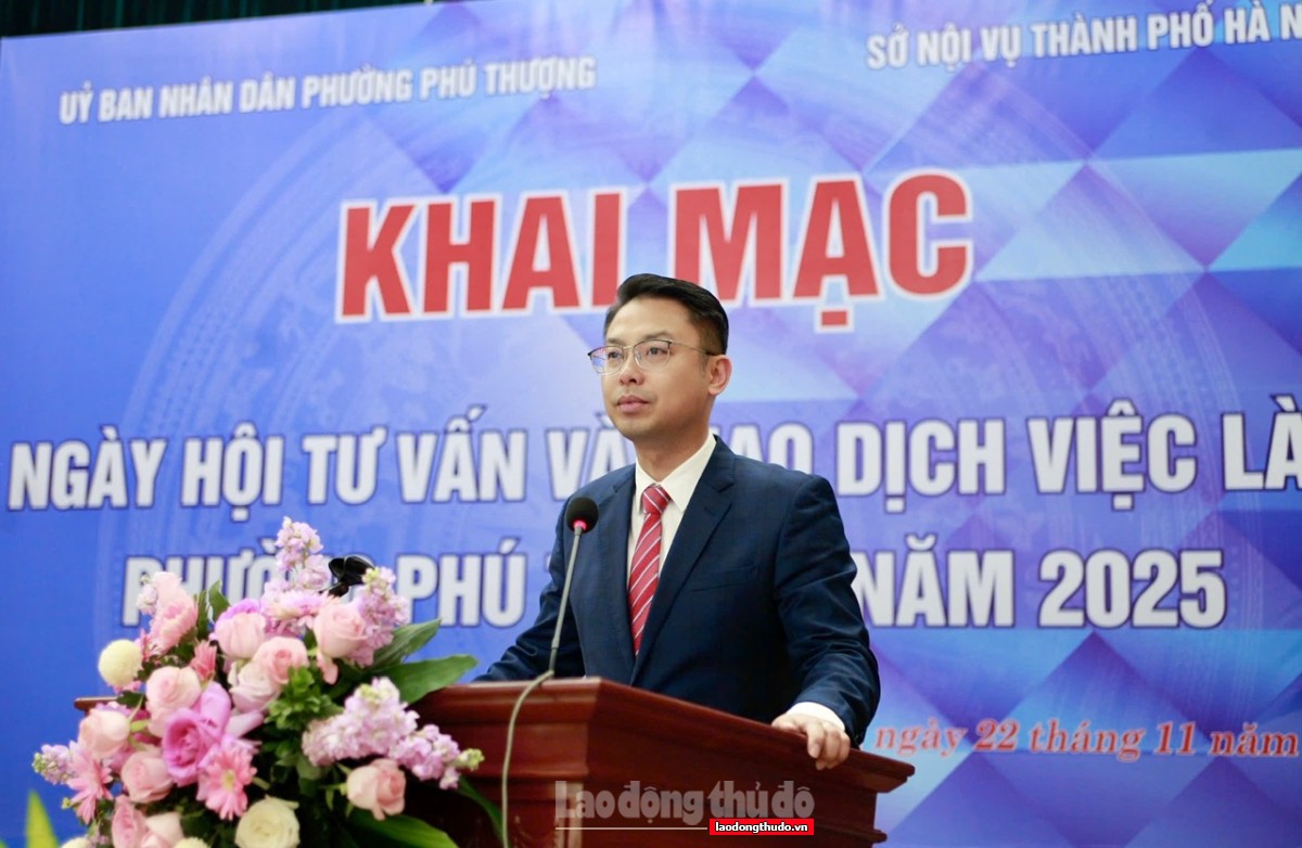 1.479 chỉ tiêu tuyển dụng tại Ngày hội tư vấn và giao dịch việc làm phường Phú Thượng