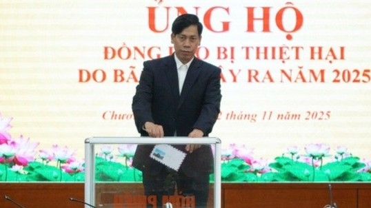 Chương Mỹ sẻ chia yêu thương cùng đồng bào vùng lũ