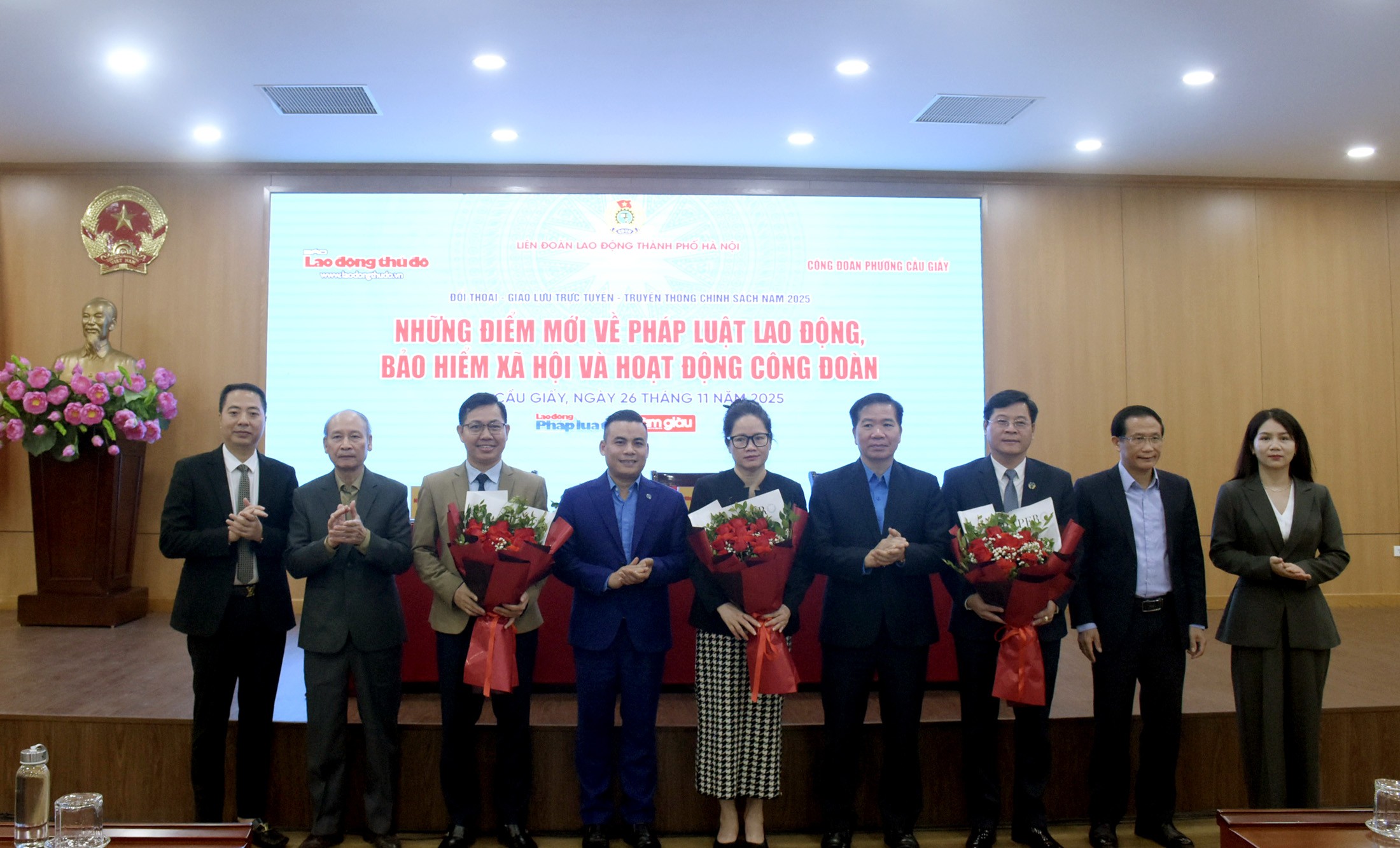 TRỰC TUYẾN: Những điểm mới về pháp luật lao động, bảo hiểm xã hội và hoạt động Công đoàn 2025