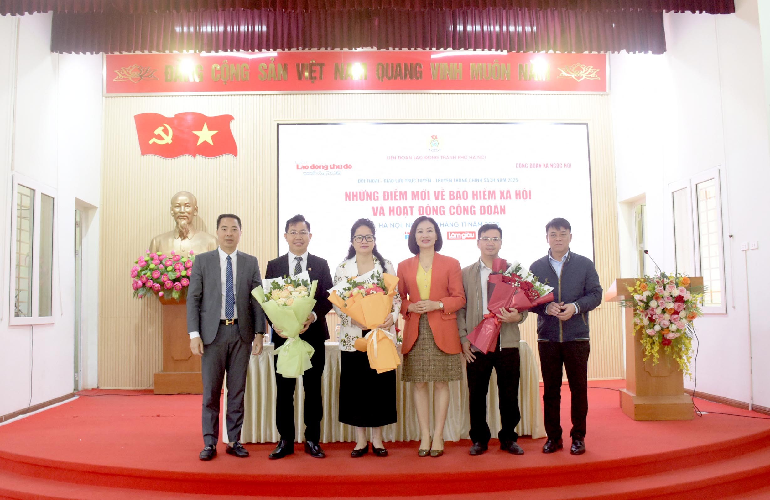 TRỰC TUYẾN: Chính sách mới về bảo hiểm xã hội và hoạt động công đoàn năm 2025