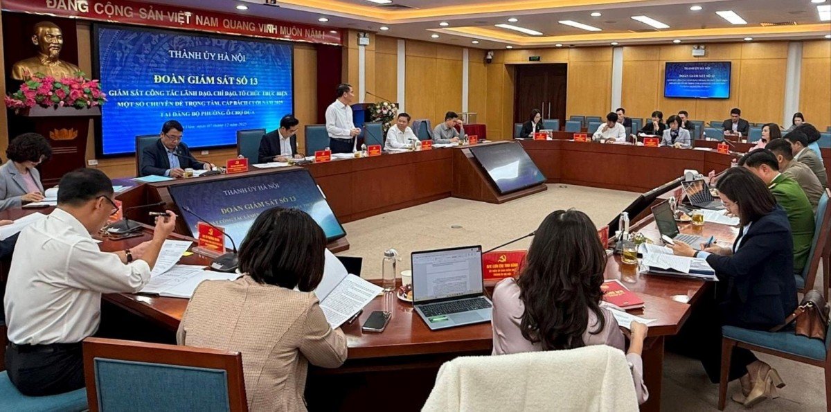 Phường Ô Chợ Dừa đẩy nhanh tiến độ GPMB dự án Vành đai 1