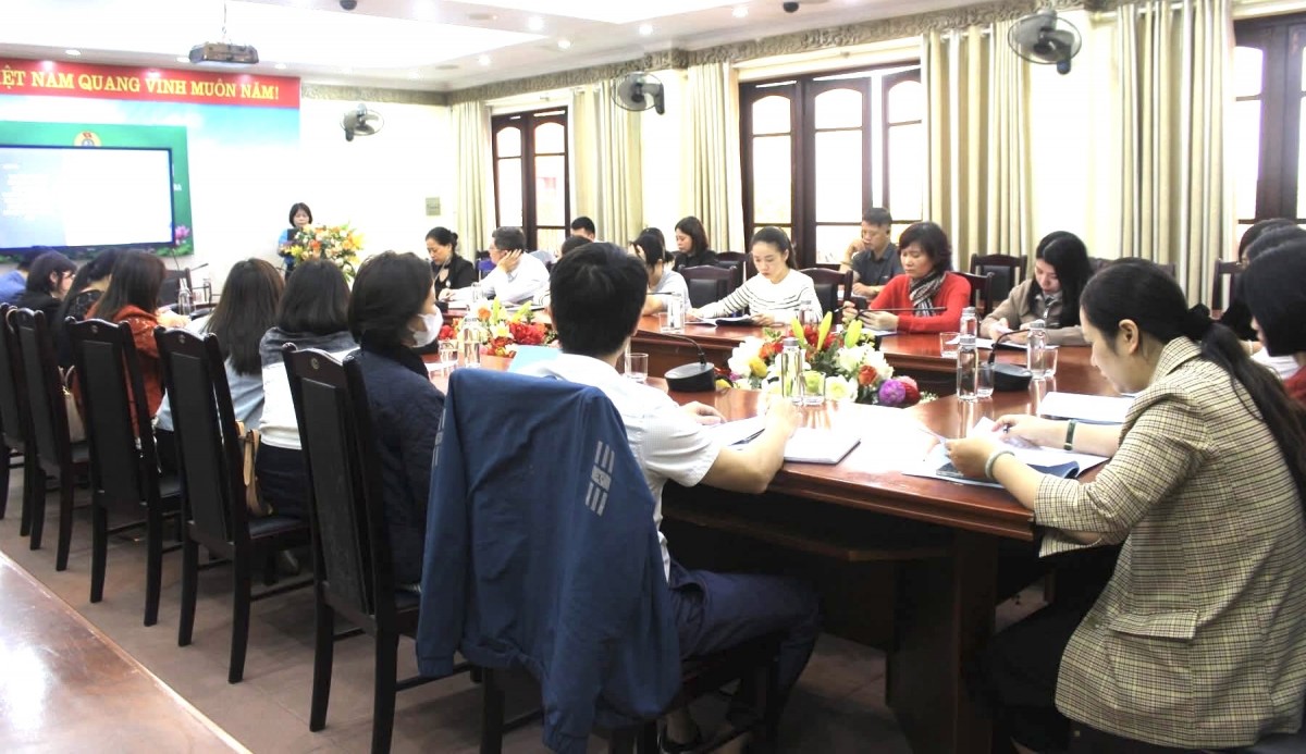 100% Công đoàn cơ sở phường Văn Miếu - Quốc Tử Giám hoàn thành Đại hội trước thời gian quy định