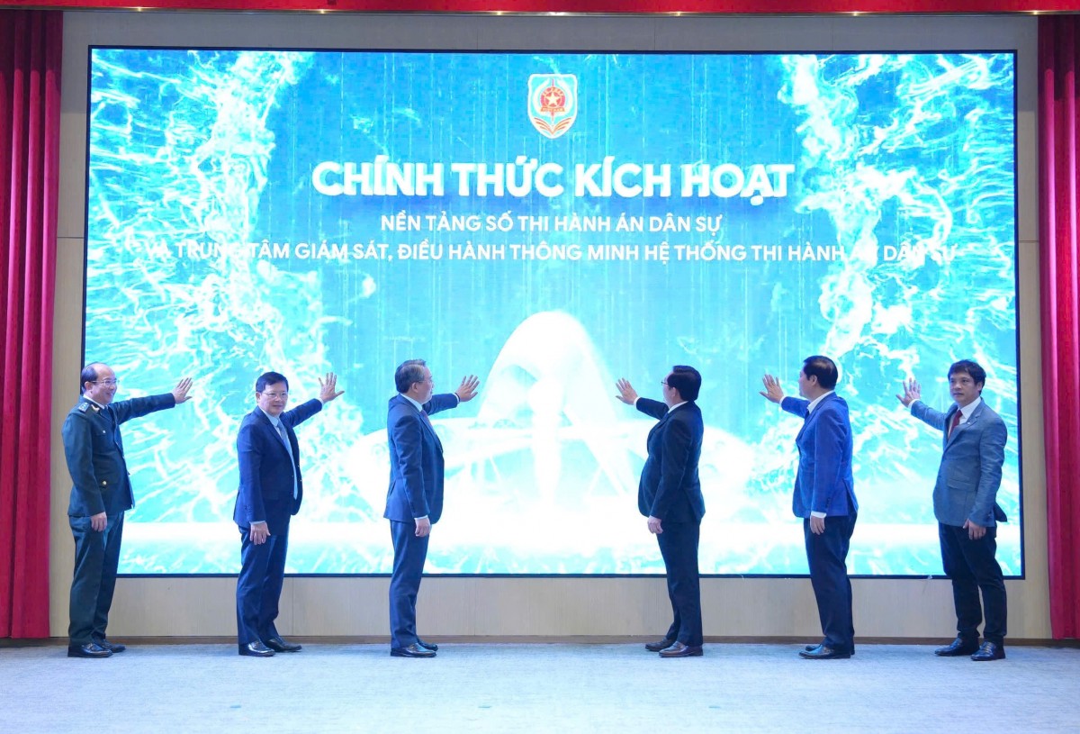 Vận hành toàn quốc Nền tảng số Thi hành án dân sự