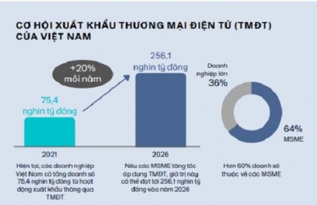 Việt Nam cần nắm bắt cơ hội xuất khẩu thông qua thương mại điện tử