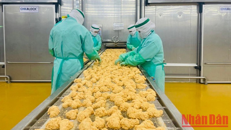 Lô thịt gà đầu tiên xuất khẩu thành công sang Nhật Bản.